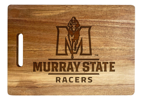 Murray State University Classic Acacia Wood Cutting Board - Small Corner Logo