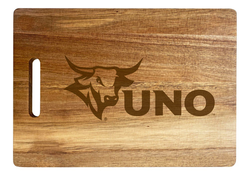 Nebraska at Omaha Engraved Wooden Cutting Board 10
