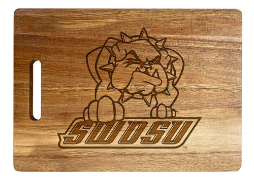 Southwestern Oklahoma State University Classic Acacia Wood Cutting Board - Small Corner Logo