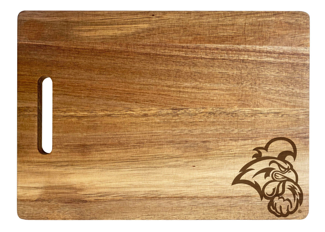 Coastal Carolina University Classic Acacia Wood Cutting Board - Small Corner Logo