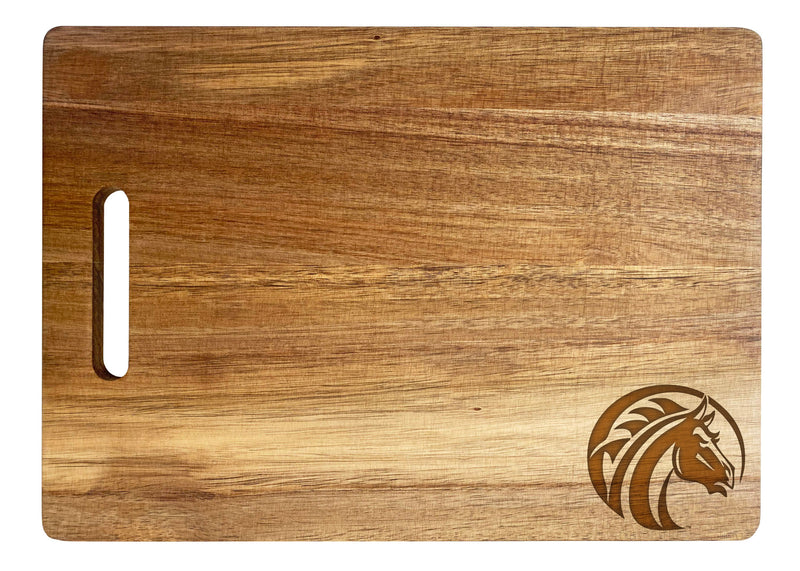 Fayetteville State University Classic Acacia Wood Cutting Board - Small Corner Logo
