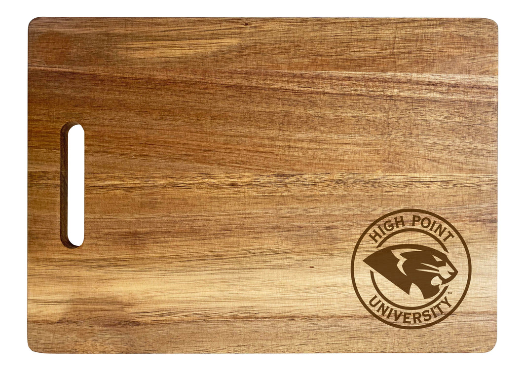 High Point University Engraved Wooden Cutting Board 10