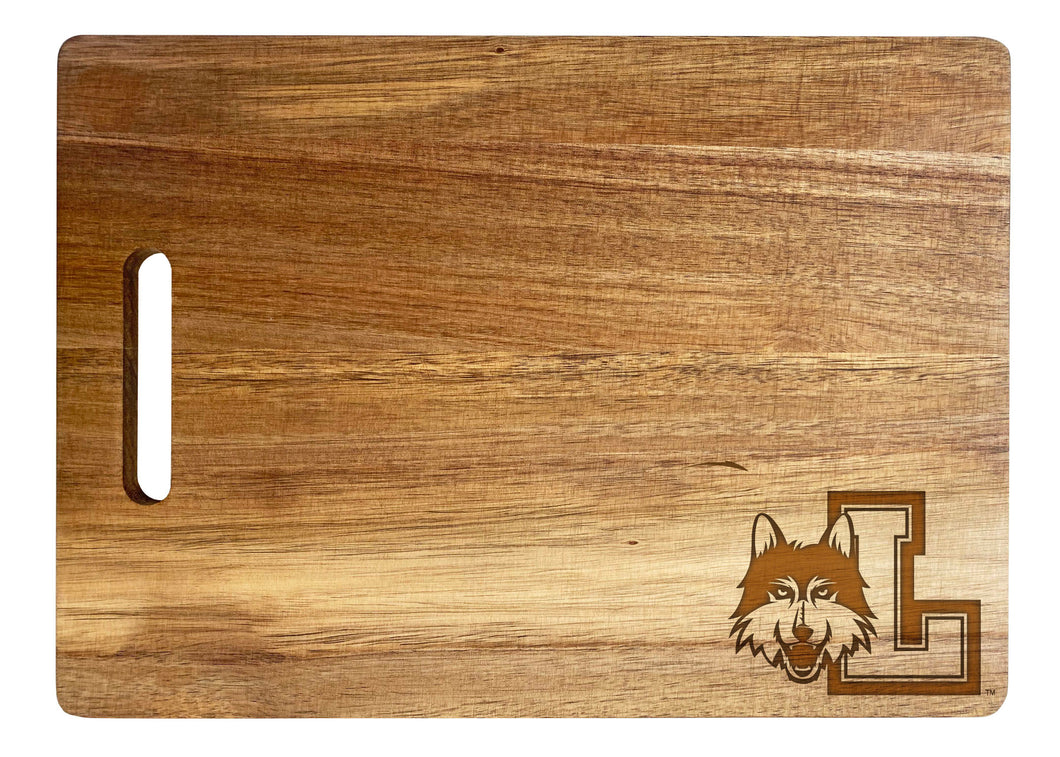 Loyola University Ramblers Classic Acacia Wood Cutting Board - Small Corner Logo