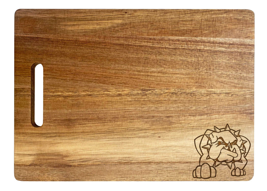 Southwestern Oklahoma State University Classic Acacia Wood Cutting Board - Small Corner Logo