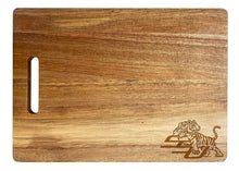 Load image into Gallery viewer, Savannah State University Classic Acacia Wood Cutting Board - Small Corner Logo

