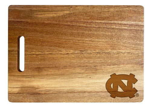 UNC Tar Heels Classic Acacia Wood Cutting Board - Small Corner Logo
