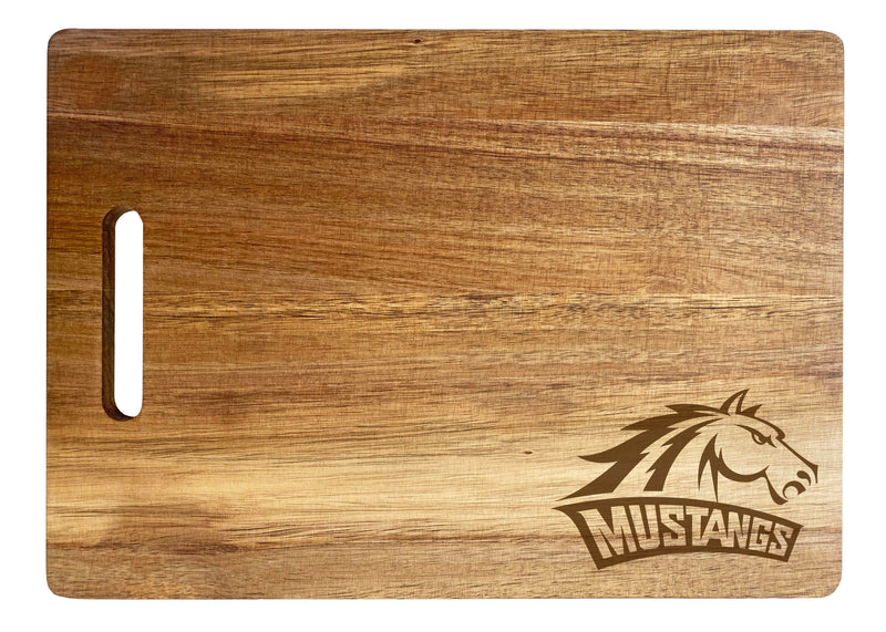 Western New Mexico University Engraved Wooden Cutting Board 10" x 14" Acacia Wood - Small Engraving Officially Licensed Collegiate Product