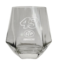 Load image into Gallery viewer, #43 Erik Jones STP Officially Licensed Engraved Diamond Wine Glass
