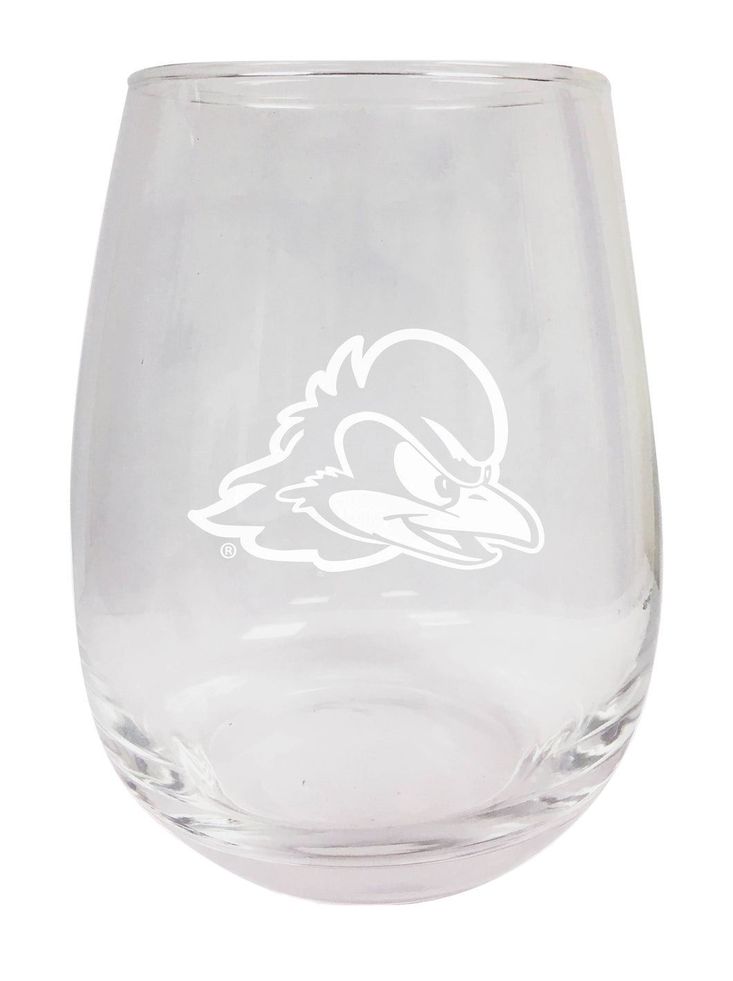 Delaware Blue Hens NCAA 15 oz Laser-Engraved Stemless Wine Glass - Perfect for Alumni & Fans