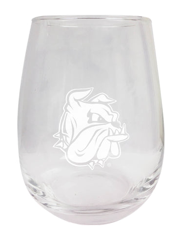 Minnesota Duluth Bulldogs NCAA 15 oz Laser-Engraved Stemless Wine Glass - Perfect for Alumni & Fans