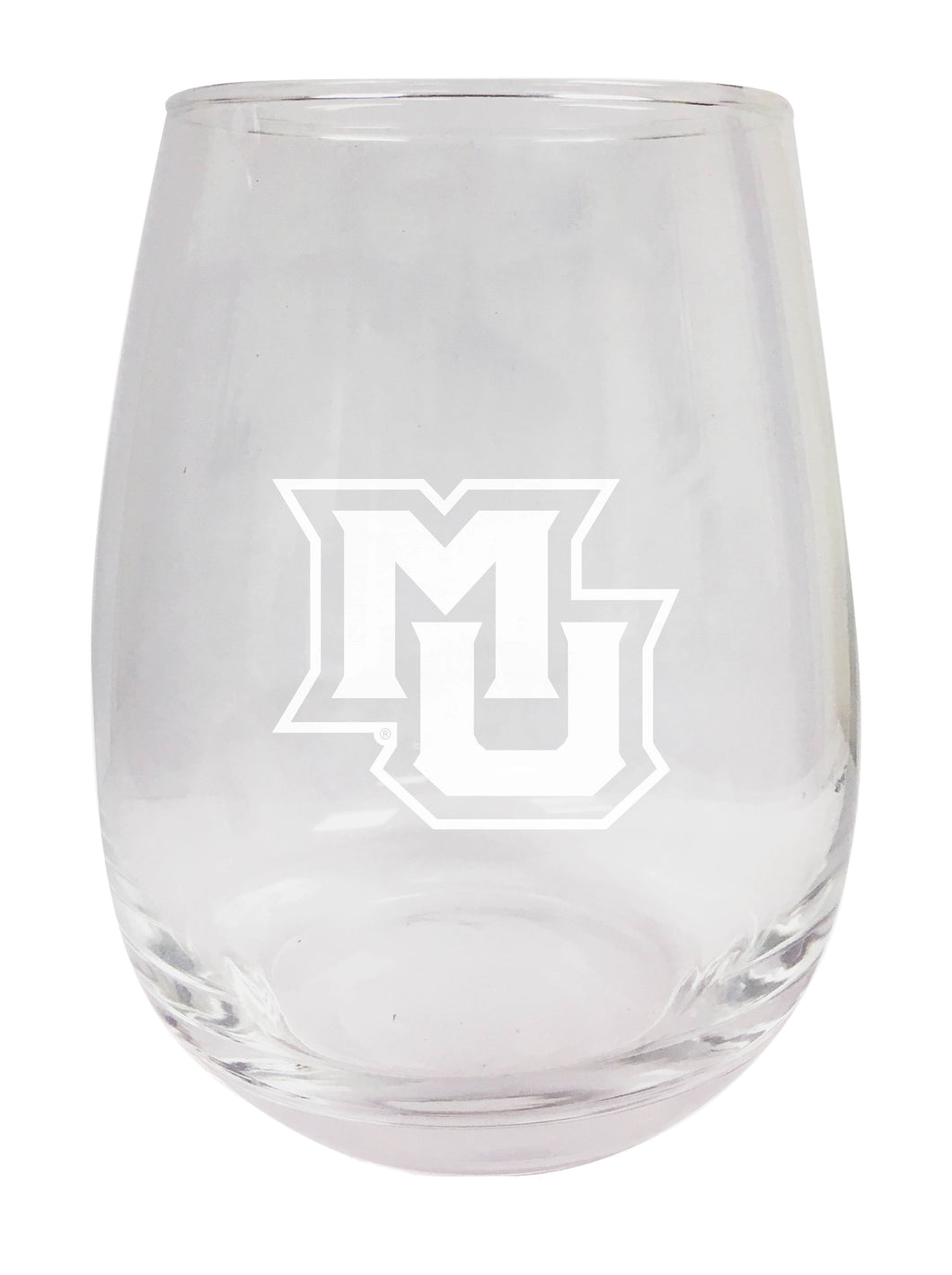 Marquette Golden Eagles NCAA 15 oz Laser-Engraved Stemless Wine Glass - Perfect for Alumni & Fans
