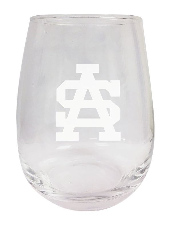 University of South Alabama 15 oz Engraved Stemless Wine Glass Officially Licensed Collegiate Product
