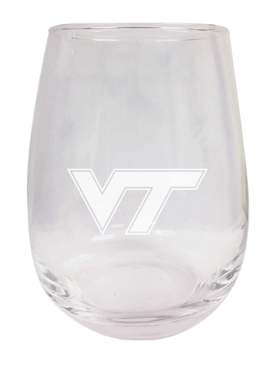 Virginia Tech Hokies NCAA 15 oz Laser-Engraved Stemless Wine Glass - Perfect for Alumni & Fans