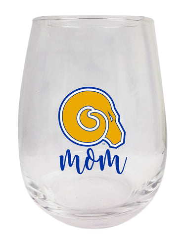 Albany State University 15 oz Stemless Wine Glass for Mom Officially Licensed