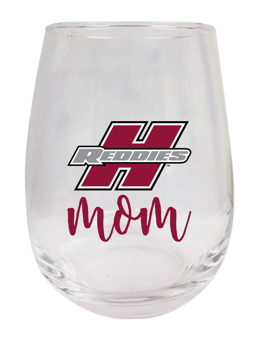 Henderson State Reddies 15 oz Stemless Wine Glass for Mom Officially Licensed