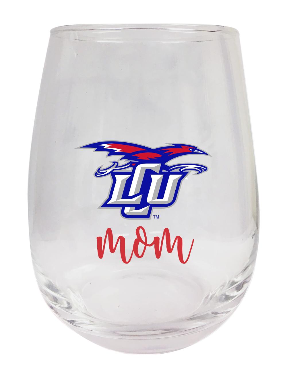 Lubbock Christian University Chaparral 15 oz Stemless Wine Glass for Mom Officially Licensed