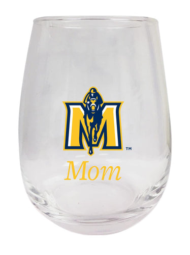 Murray State University 15 oz Stemless Wine Glass for Mom Officially Licensed