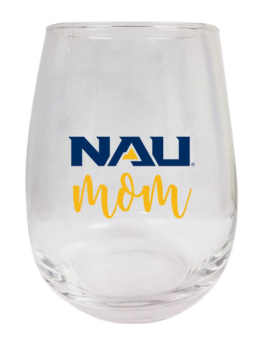 Northern Arizona University 15 oz Stemless Wine Glass for Mom Officially Licensed