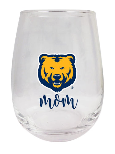 Northern Colorado Bears 15 oz Stemless Wine Glass for Mom Officially Licensed