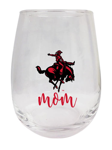 Northwestern Oklahoma State University 15 oz Stemless Wine Glass for Mom Officially Licensed