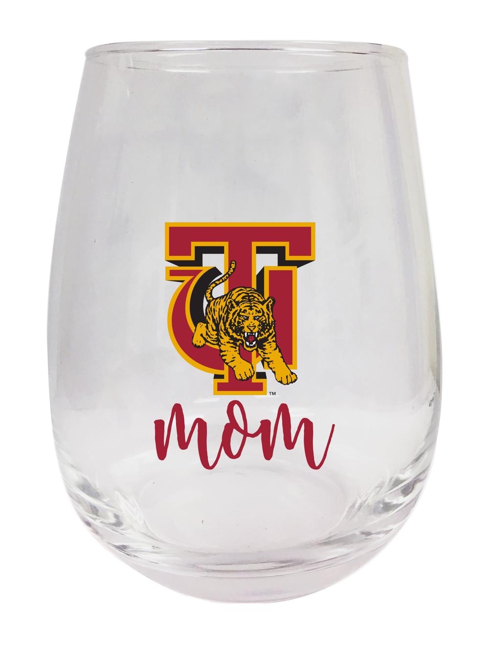 Tuskegee University 15 oz Stemless Wine Glass for Mom Officially Licensed