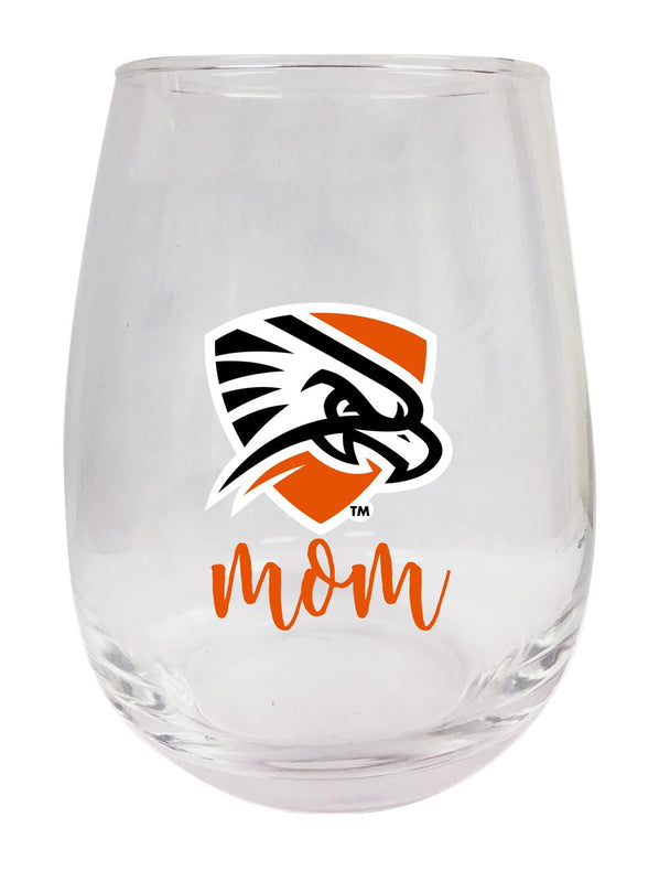 University of Texas of the Permian Basin 15 oz Stemless Wine Glass for Mom Officially Licensed