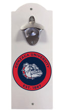 Load image into Gallery viewer, Gonzaga Bulldogs Wall Mounted Bottle Opener  Officially Licensed Collegiate Product
