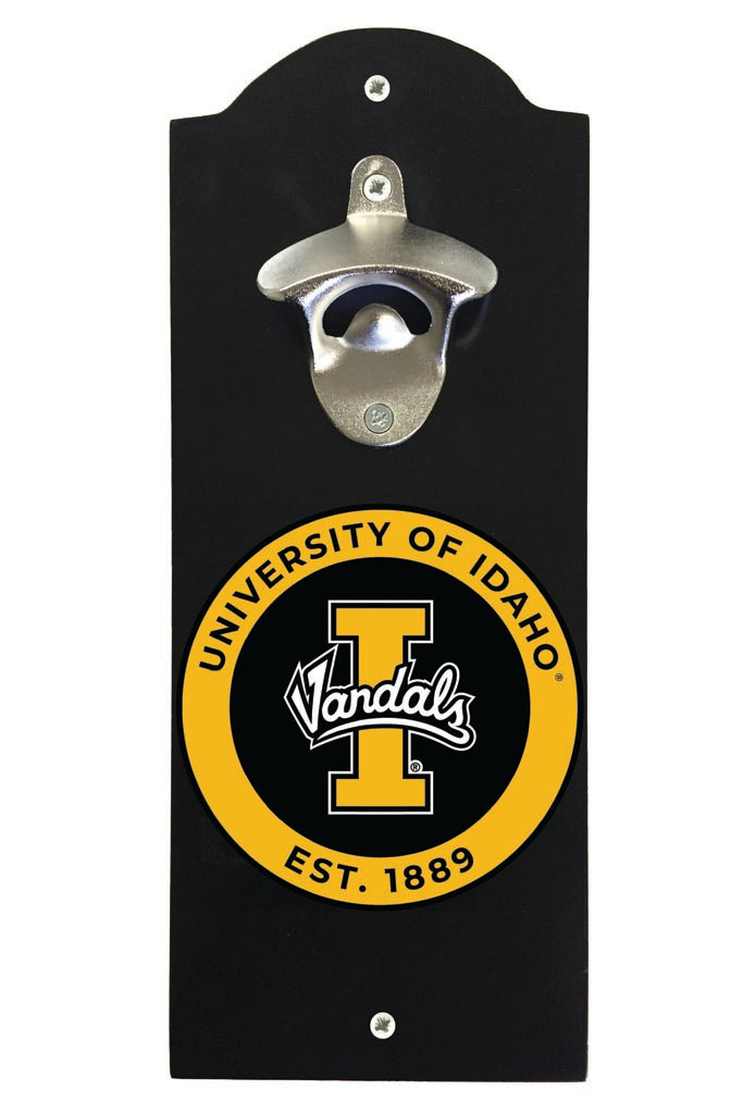 Idaho Vandals Wall Mounted Bottle Opener Black Officially Licensed Collegiate Product Black