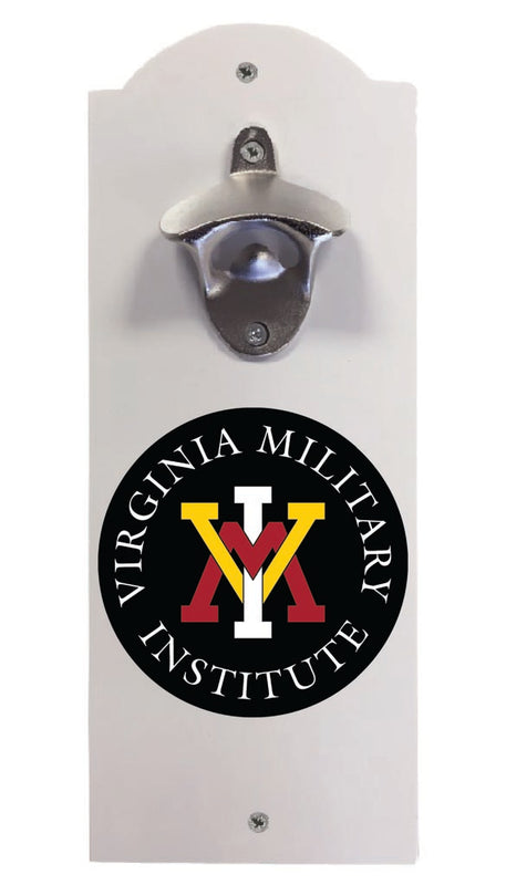 VMI Keydets Wall Mounted Bottle Opener White Officially Licensed Collegiate Product White