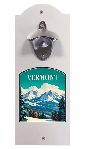 Vermont Design A Souvenir Wall mounted bottle opener White White
