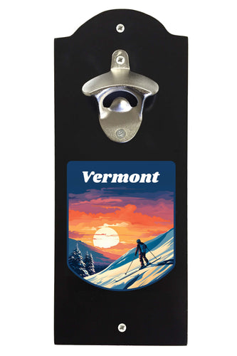 Vermont Design B Souvenir Wall mounted bottle opener Black Black