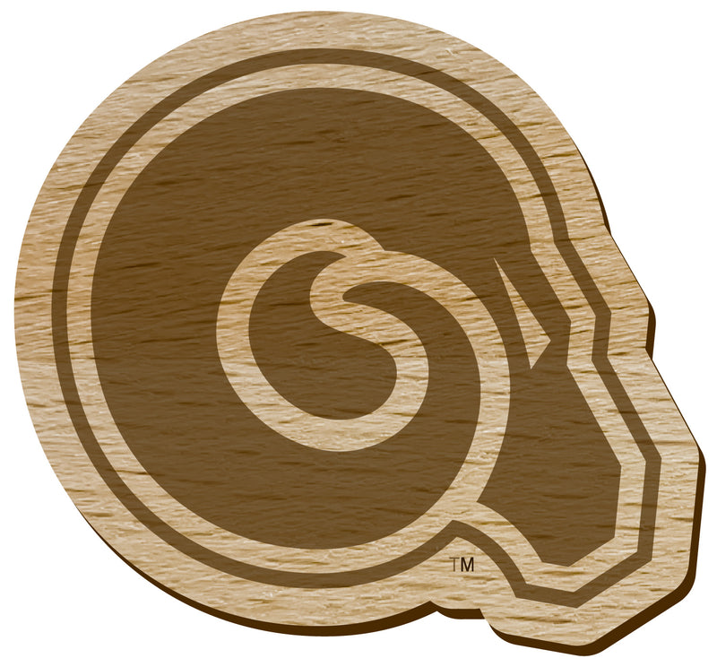 Albany State University Officially Licensed Precision-Cut Wooden Magnet – Printed or Engraved Logo Etched