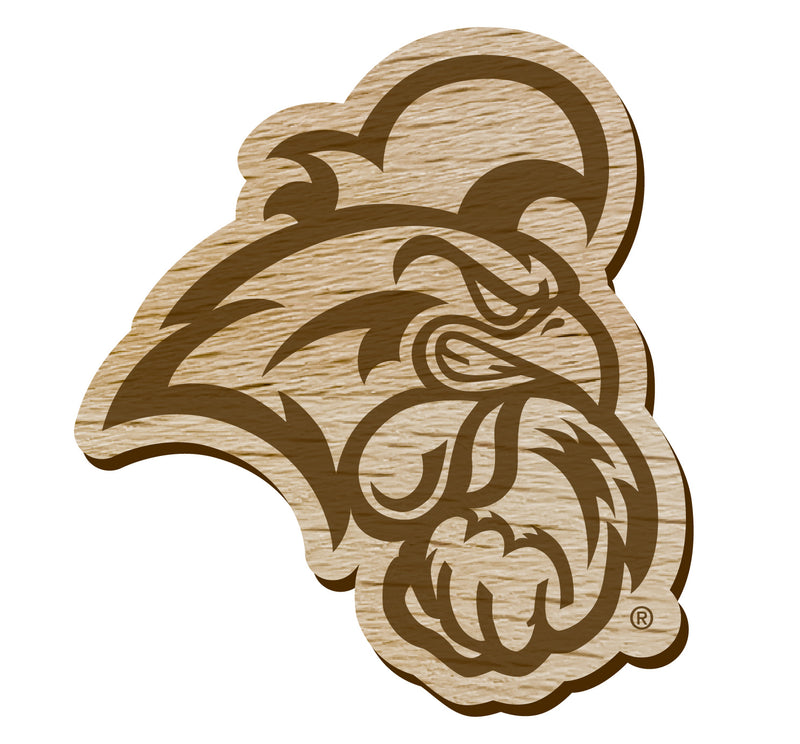 Coastal Carolina University Officially Licensed Precision-Cut Wooden Magnet – Printed or Engraved Logo Etched
