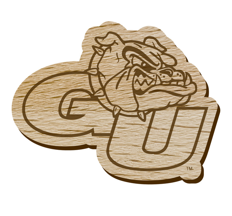 Gonzaga Bulldogs Officially Licensed Precision-Cut Wooden Magnet – Printed or Engraved Logo Etched