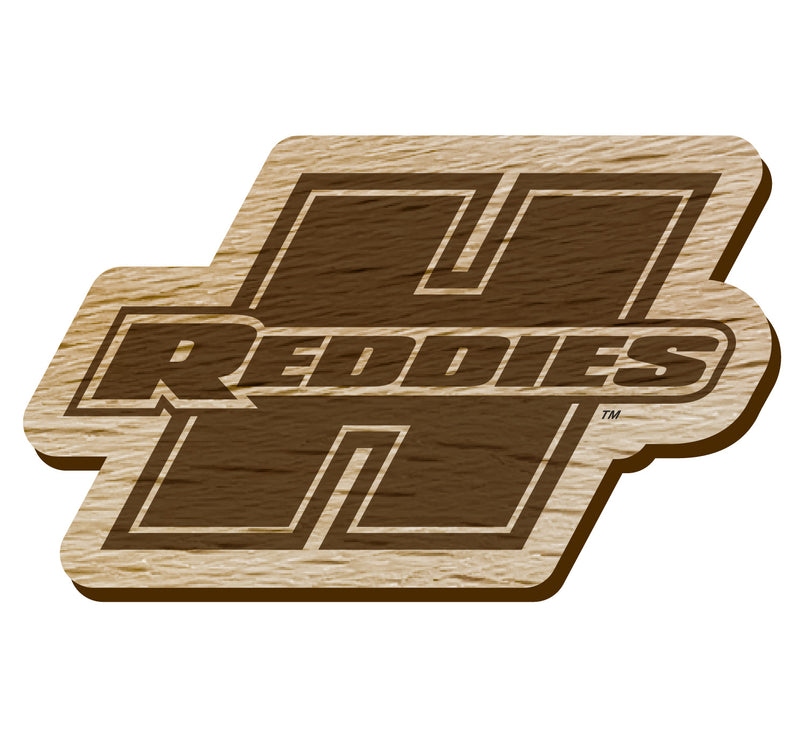 Henderson State Reddies Officially Licensed Precision-Cut Wooden Magnet – Printed or Engraved Logo Etched