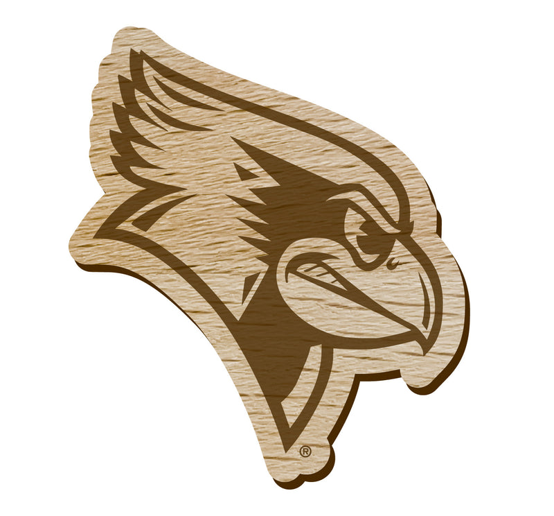 Illinois State Redbirds Officially Licensed Precision-Cut Wooden Magnet – Printed or Engraved Logo Etched
