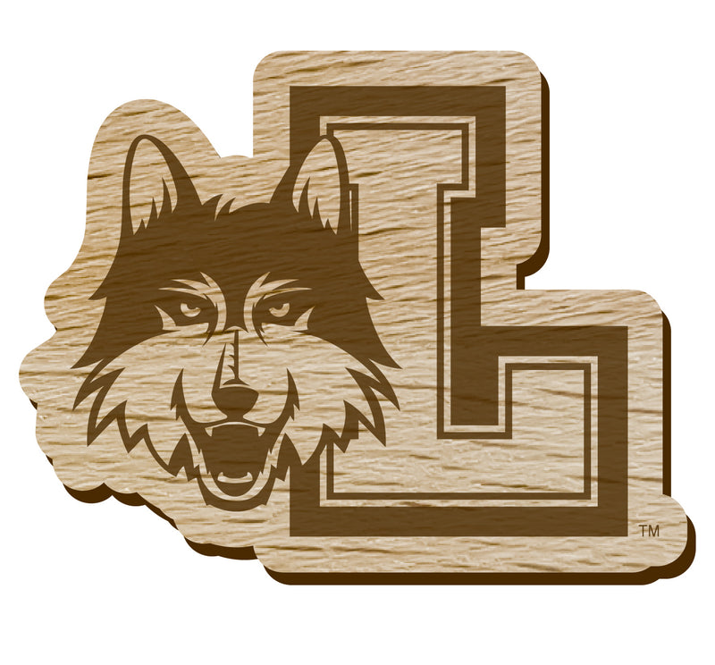 Loyola University Ramblers Officially Licensed Precision-Cut Wooden Magnet – Printed or Engraved Logo Etched