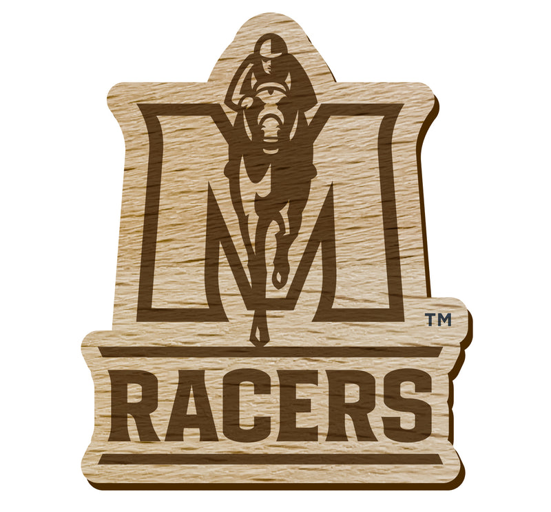 Murray State University Officially Licensed Precision-Cut Wooden Magnet – Printed or Engraved Logo Etched
