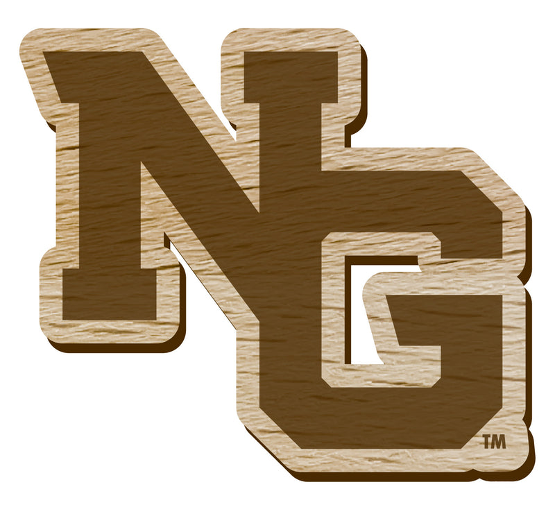 North Georgia Nighthawks Officially Licensed Precision-Cut Wooden Magnet – Printed or Engraved Logo Etched