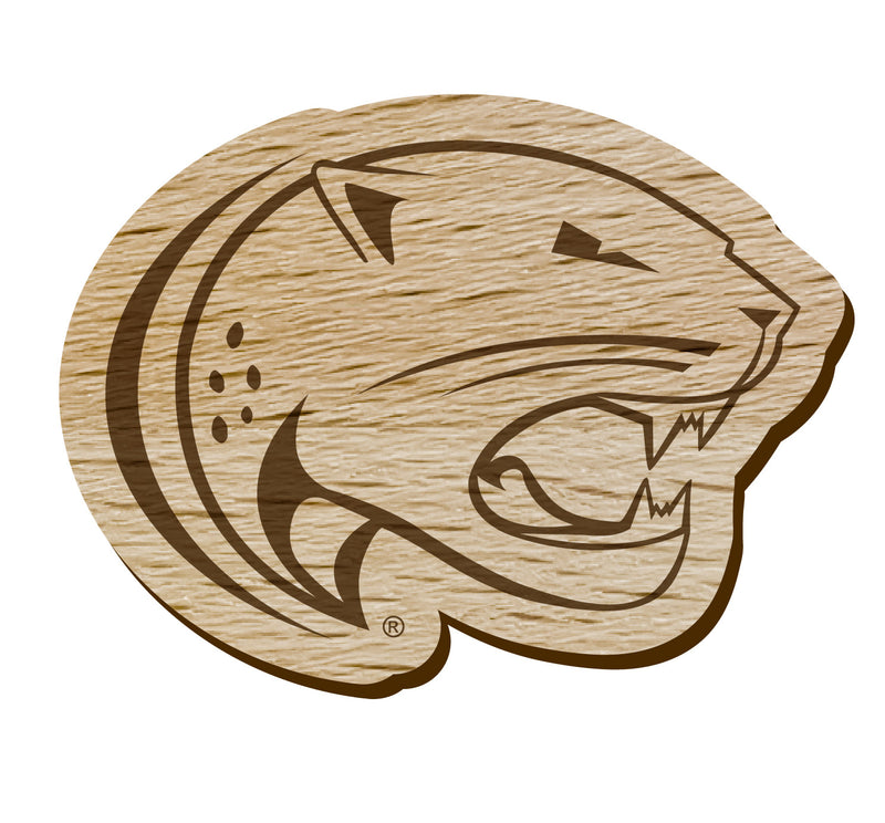 University of South Alabama Officially Licensed Precision-Cut Wooden Magnet – Printed or Engraved Logo Etched