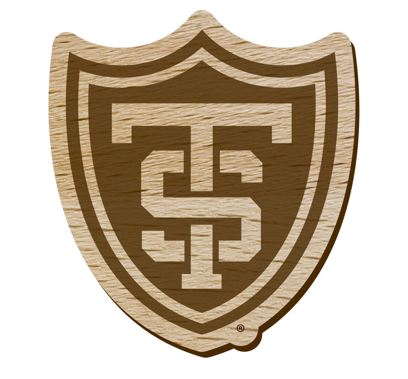 University of St. Thomas Officially Licensed Precision-Cut Wooden Magnet – Printed or Engraved Logo Etched