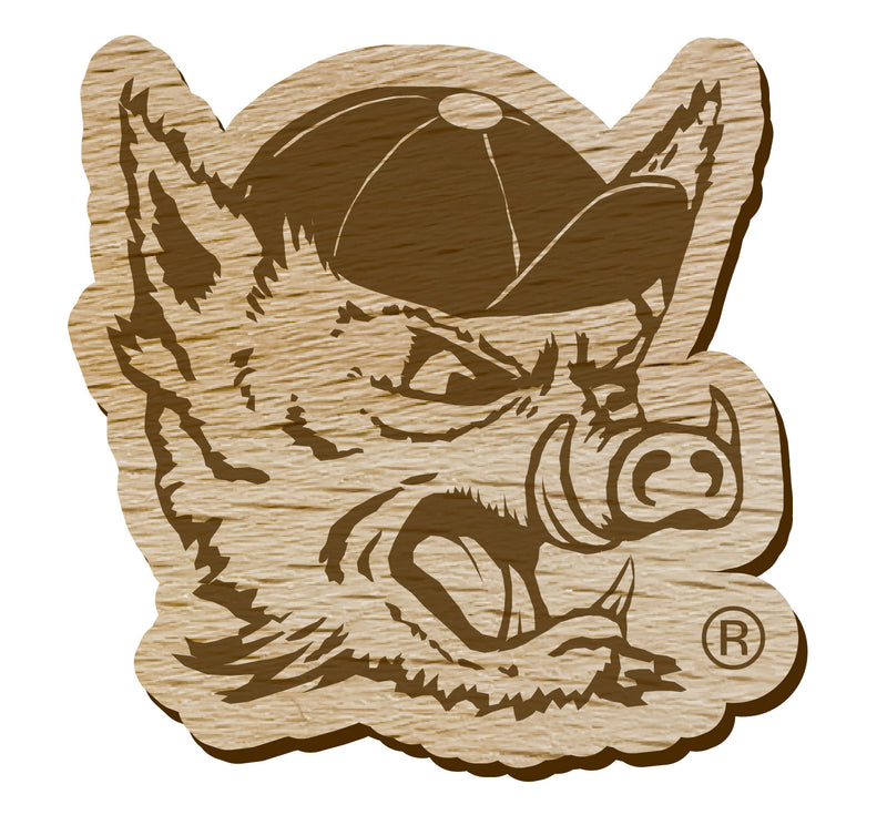 Texas A&M Kingsville Javelinas Officially Licensed Precision-Cut Wooden Magnet – Printed or Engraved Logo Etched