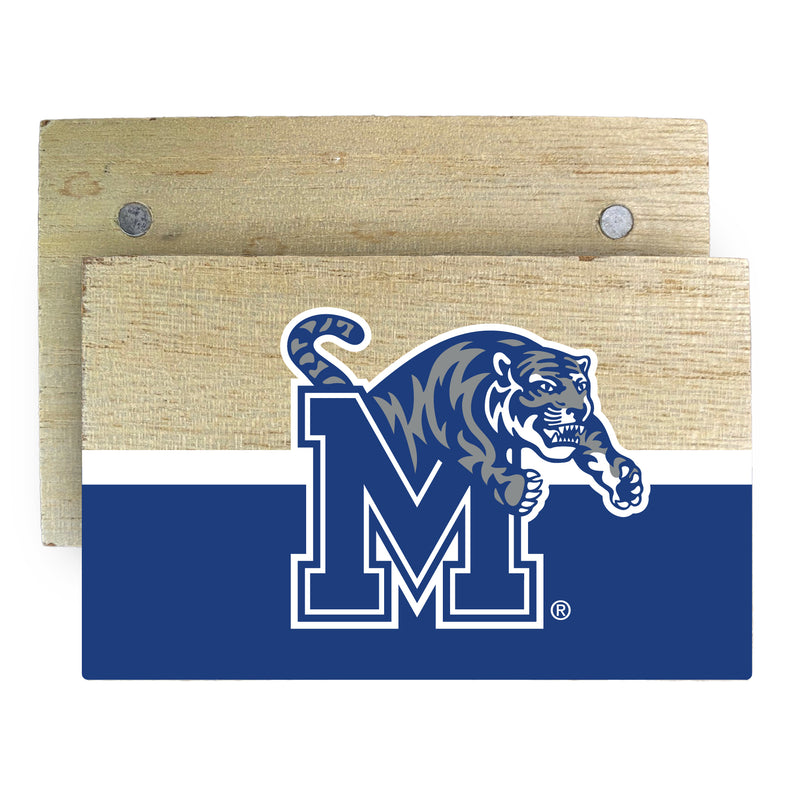 Memphis Tigers Wooden 2" x 3" Fridge Magnet Officially Licensed Collegiate Product