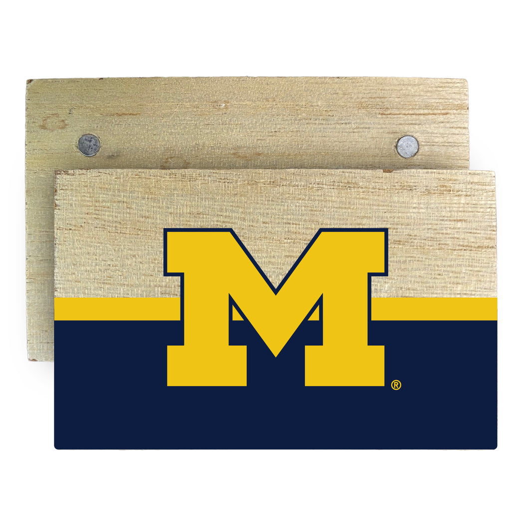 Michigan Wolverines Wooden 2