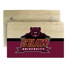 Load image into Gallery viewer, Shaw University Bears Wooden 2&quot; x 3&quot; Fridge Magnet Officially Licensed Collegiate Product
