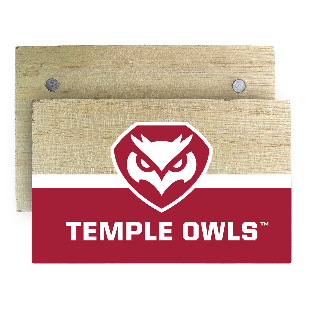 Temple University Wooden 2