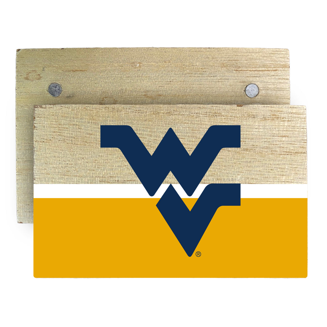 West Virginia Mountaineers Wooden 2