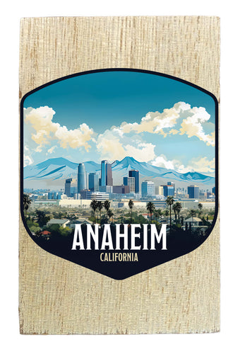 Anaheim California Design A Souvenir Wooden 2