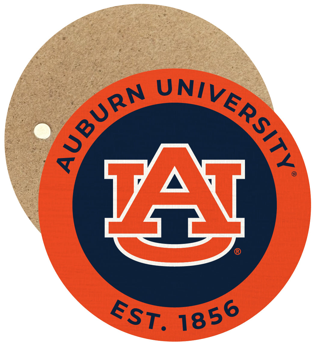Auburn Tigers Round Wooden 2.5