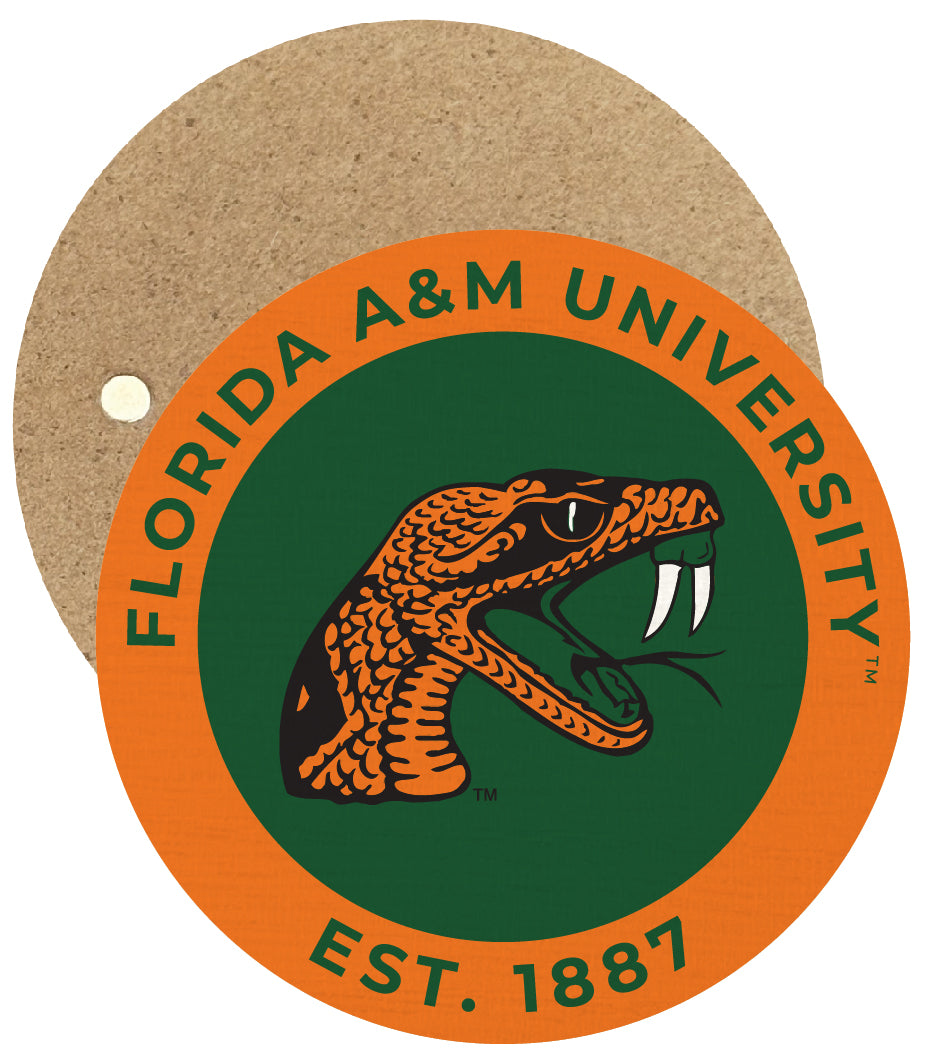 Florida A&M Rattlers Round Wooden 2.5